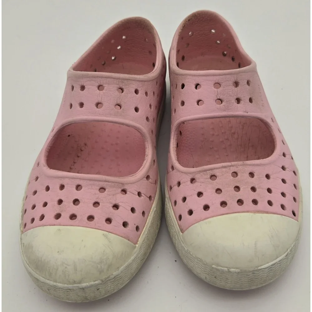 Native Shoes Mary Jane Water Shoes Pink Girls Size c10